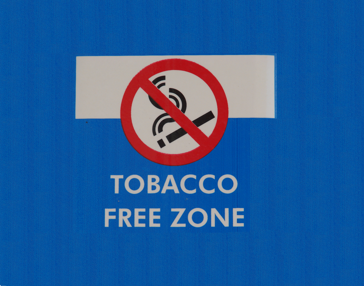 Tobacco Free Sign