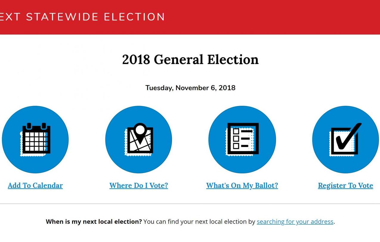 Find out your registration status, your poling place, and what is on your ballot.